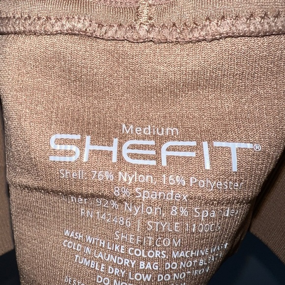 SHEFIT Low Impact Sports Bra - Heathered Tan - Picture 6 of 10